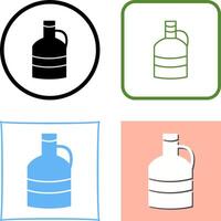 Unique Moon Shine Icon Design vector