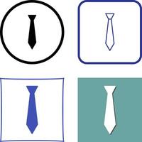 Tie Icon Design vector