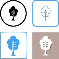 diseño de icono de árbol vector