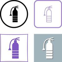 Unique Extinguisher Icon Design vector