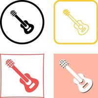 diseño de icono de guitarra vector