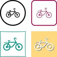 Bicycle Icon Design vector