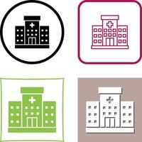 Hospital Icon Design vector