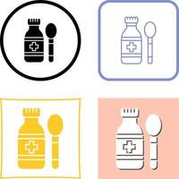 Syrup Icon Design vector