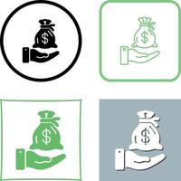 Income Icon Design vector