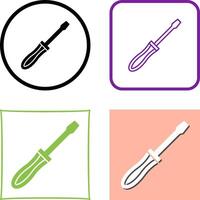 Screwdriver Icon Design vector