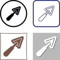 Trowel Icon Design vector