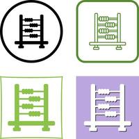 Abacus Icon Design vector