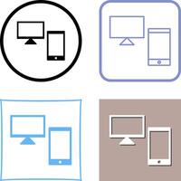 Devices Icon Design vector