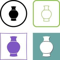 Antique Jar Icon Design vector