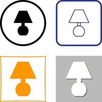 Lamp Icon Design vector