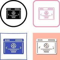 Web Page Icon Design vector