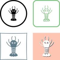 Lobster Icon Design vector