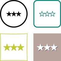 Stars Icon Design vector