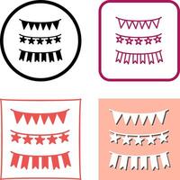 Garlands Icon Design vector