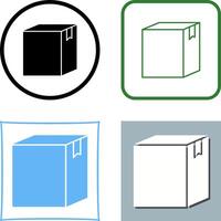 diseño de icono de caja vector