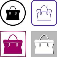 Bag Icon Design vector