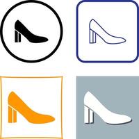 Heels Icon Design vector