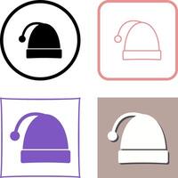 Christmas Cap Icon Design vector