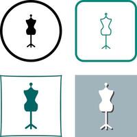 Dress Holder Icon Design vector