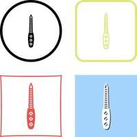 Nail File Icon Design vector