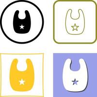 Bib Icon Design vector