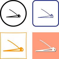 Nailcutter Icon Design vector