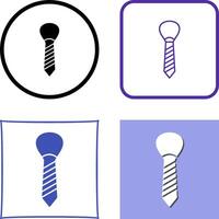 Tie Icon Design vector