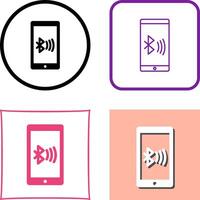 Connected Device Icon Design vector