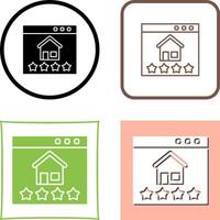Rating Icon Design vector