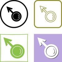 Male Icon Design vector