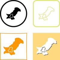 Map Icon Design vector