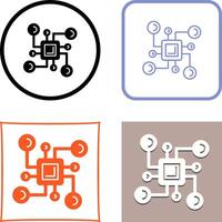 Connection Icon Design vector