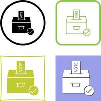 Going to cast ote Icon Design vector