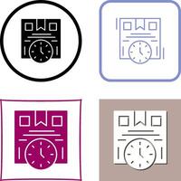 Time is Money Icon Design vector