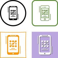 modelo código icono diseño vector