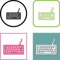 diseño de icono de teclado vector