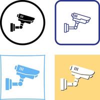 Security Camera Icon Design vector