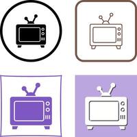 Television Icon Design vector