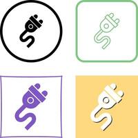 Plug Icon Design vector
