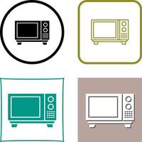 Microwave Icon Design vector