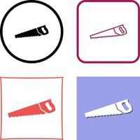 Handsaw Icon Design vector