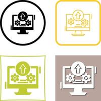 Upload Icon Design vector