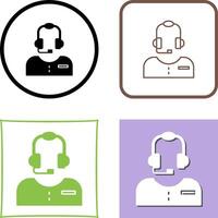 Customer Service Icon Design vector