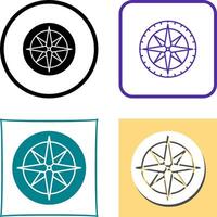 Compass Icon Design vector