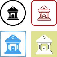 Museum Icon Design vector