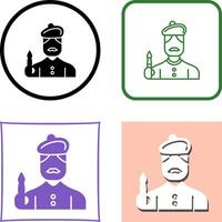 Artist Icon Design vector