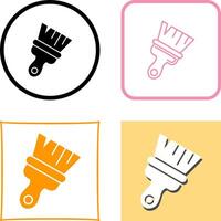 Paint Brush Icon Design vector