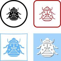 Bug Icon Design vector