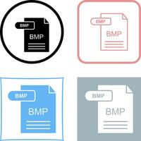 BMP Icon Design vector